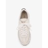 Leather sneakers with Monili on the back