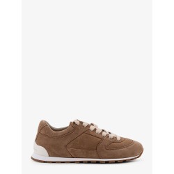 Suede sneakers