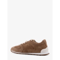 Suede sneakers