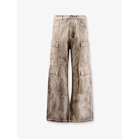 Cargo denim jeans