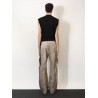Cargo denim jeans