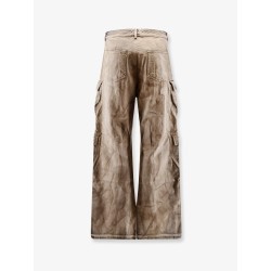 Cargo denim jeans