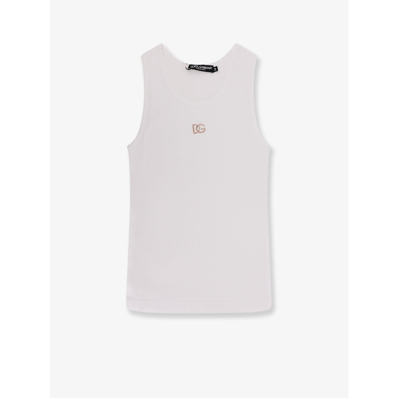 Ribbed cotton top