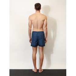 Nylon swim trunks with all-over Gucci Incrocio print