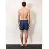 Nylon swim trunks with all-over Gucci Incrocio print
