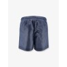 Nylon swim trunks with all-over Gucci Incrocio print