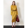 GG satin Chemisier Dress