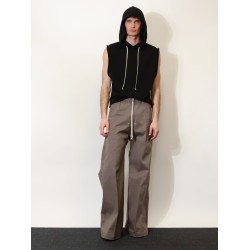 Sleeveless organic cotton sweatshirt