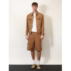 Canvas Jacket with GG details