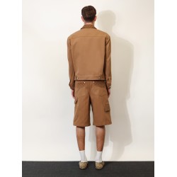 Canvas Jacket with GG details