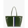 Coated canvas The Racer Tote shoulder bag with all-over logo