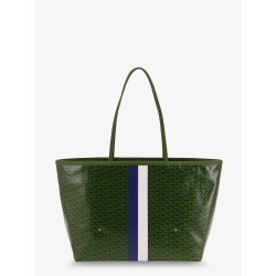 Coated canvas The Racer Tote shoulder bag with all-over logo