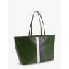 Coated canvas The Racer Tote shoulder bag with all-over logo