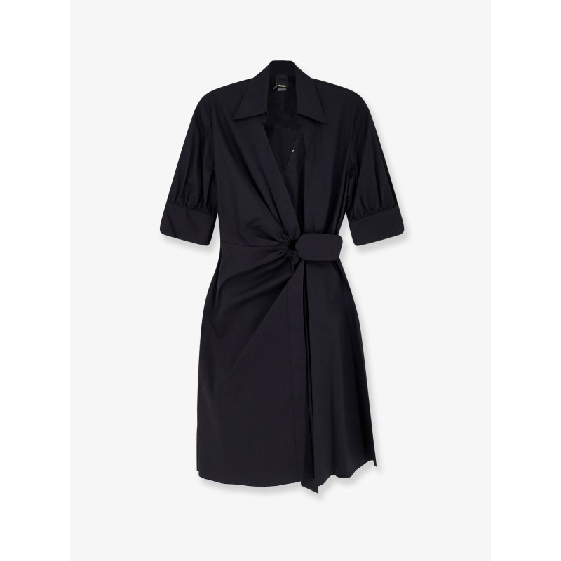 Aline stretch cotton dress