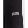 Viscose blend Bermuda shorts with logo print