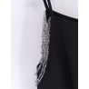 Bergamotto dress with jewel details