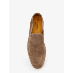Reverse suede loafers