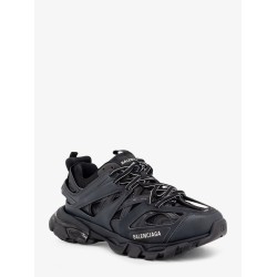 Track nylon and mesh sneakers