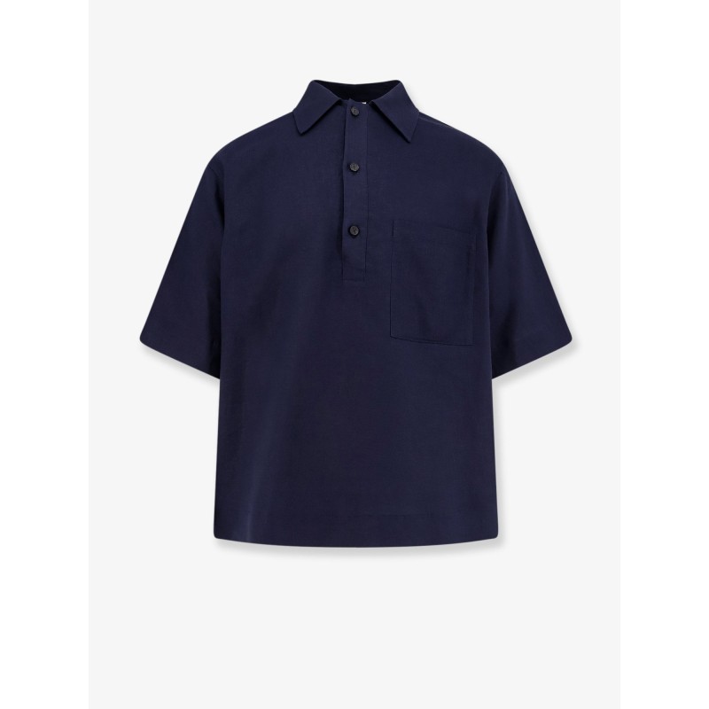 Montursi linen and viscose shirt