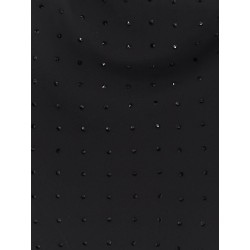 Farro long dress with rhinestones