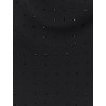 Farro long dress with rhinestones