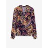 Multicolor viscose shirt