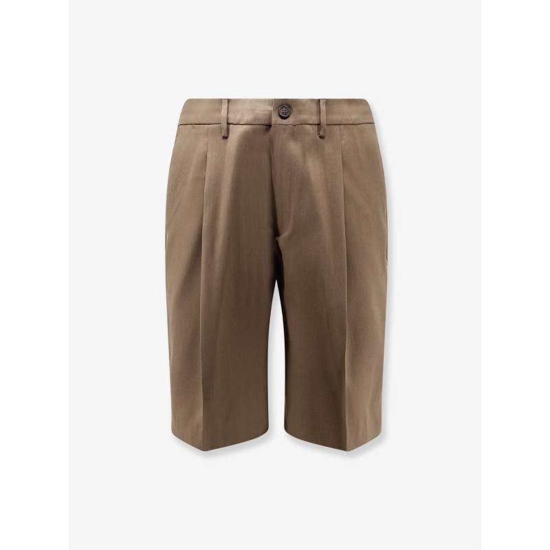 Virgin wool shorts