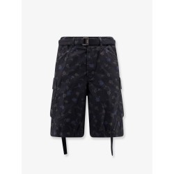 Printed cotton shorts
