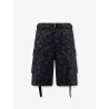 Printed cotton shorts