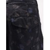 Printed cotton shorts