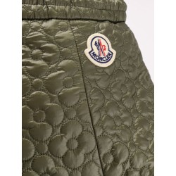 Quilted nylon skirt