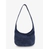 Veneto suede crossbody bag with Intrecciato motif