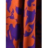 Soni skirt in printed viscose