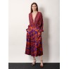 Camiel cotton shirt with multicolor print
