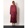 Camiel cotton shirt with multicolor print