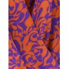 Camiel cotton shirt with multicolor print