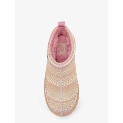 W Tasman Meadow suede sandals with multicolor stitching