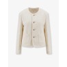 Unisex bouclé tweed blazer