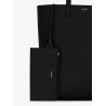 North/South leather tote bag