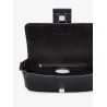 Baguette leather shoulder bag with Selleria stitchings