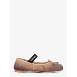 Leather ballerinas