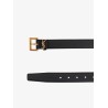 Leather belt