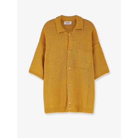 Cotton, cashmere and silk blend shirt