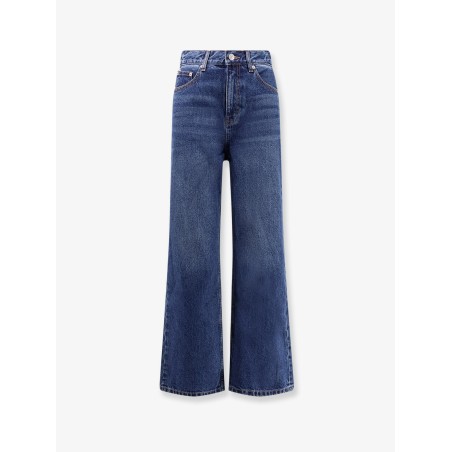 Blue denim jeans