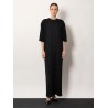 Long merino wool dress