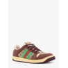 GG fabric leather sneakers