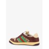 GG fabric leather sneakers
