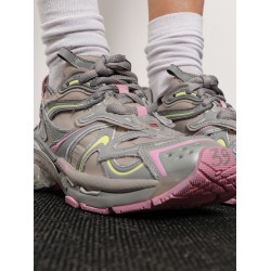 Runner 2 nylon low-top sneakers with leather inserts