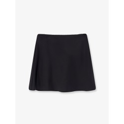 Satin skirt with shorts