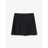 Satin skirt with shorts